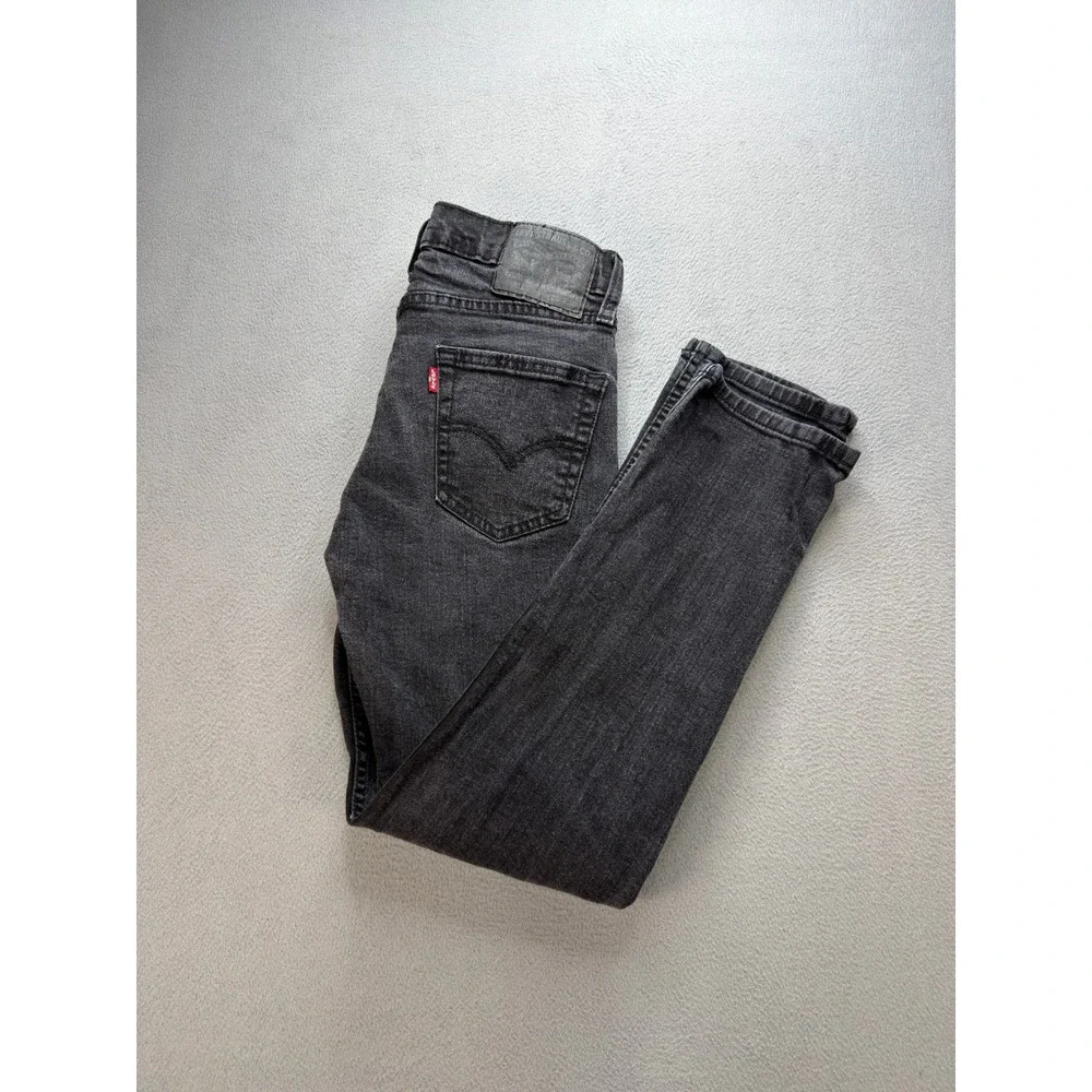 Levis 511 Slim Fit Jeans Men 29x30 (FIT 28x27) Black Denim Casual Streetwear
